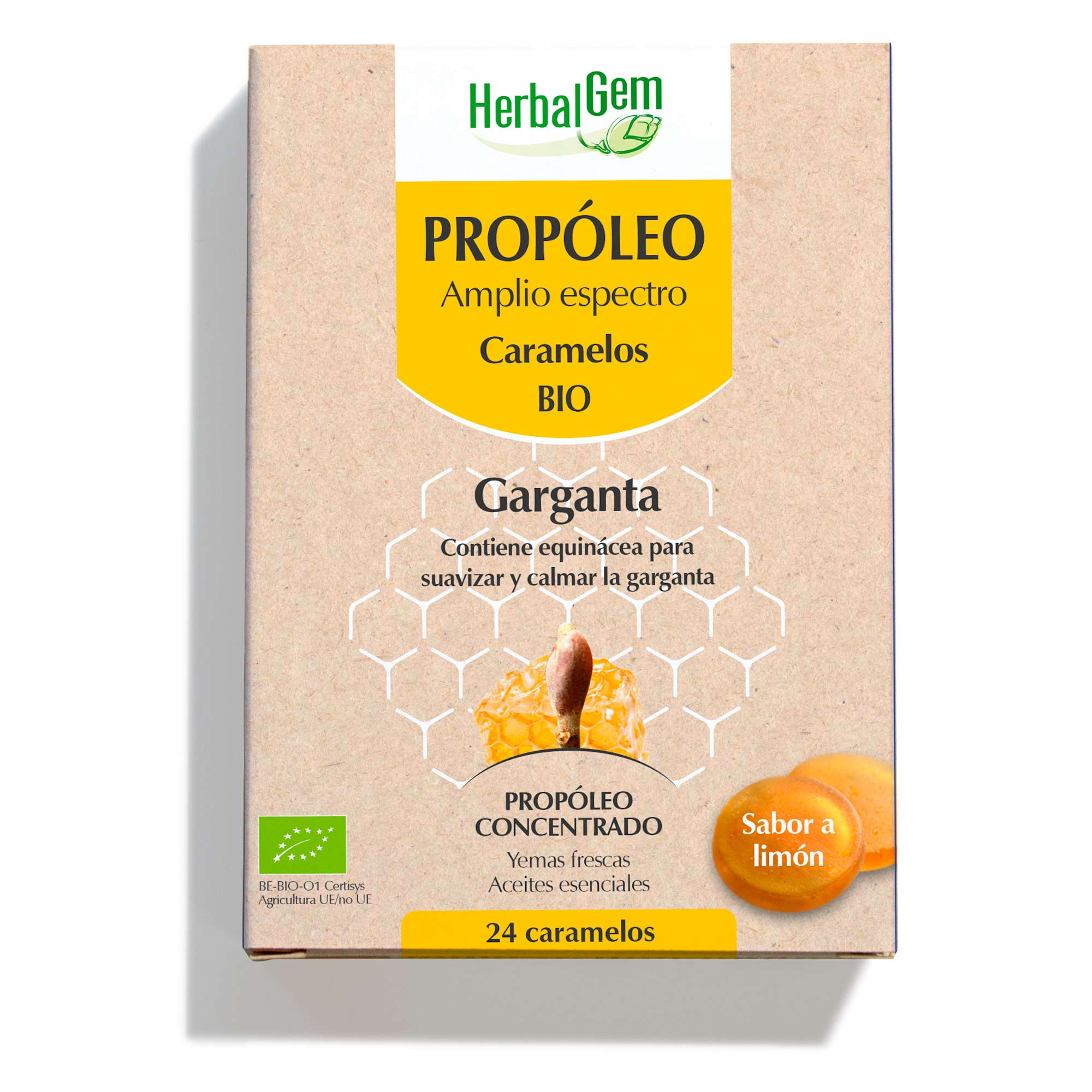 Propóleo Amplio Espectro Bio 24 Caramelos - Bio